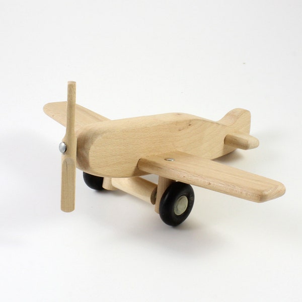 Vintage Creative Playthings Wood Airplane Toy