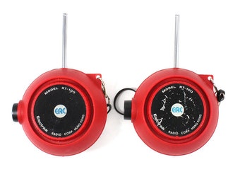 Vintage Space Age Electra RT-100 Walkie Talkies
