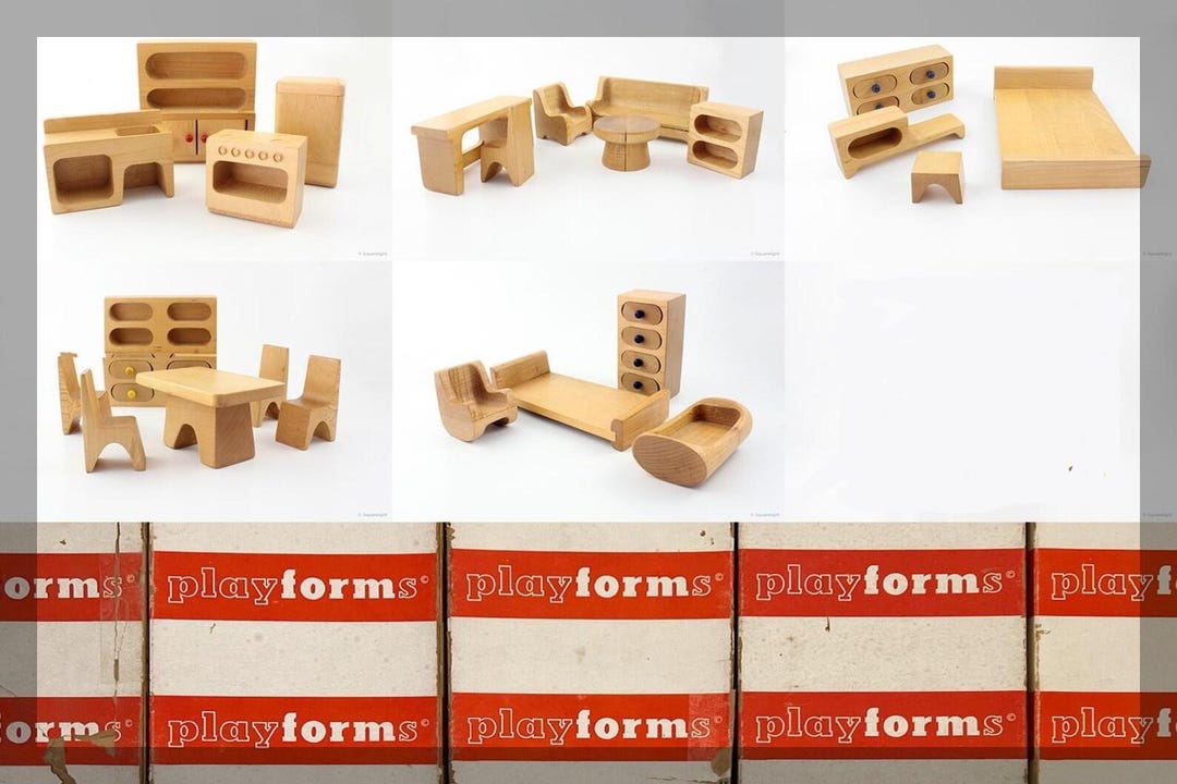 Antonio Vitali Creative Playthings Playforms Doll House Set - Etsy