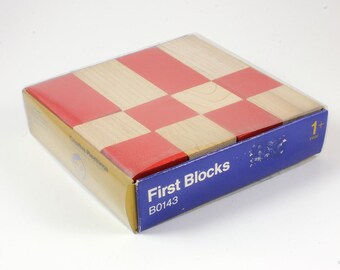 Vintage Creative Playthings First Blocks Kid&#39;s Toy