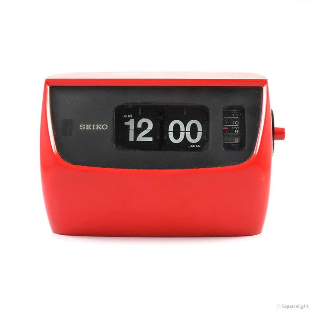 Vintage Space Seiko SDA-573 Flip Clock With Alarm - Etsy