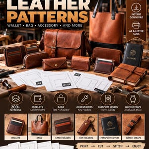 Leather Patterns PDF Bundle