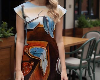 Suknia artystyczna Salvadora Dali: Topniejący zegarek surrealistycznej mody