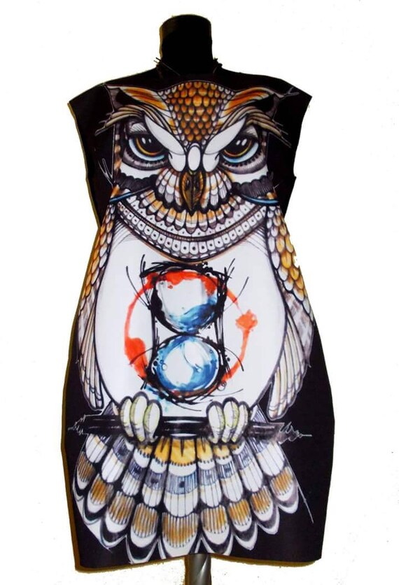 owl tunic dress