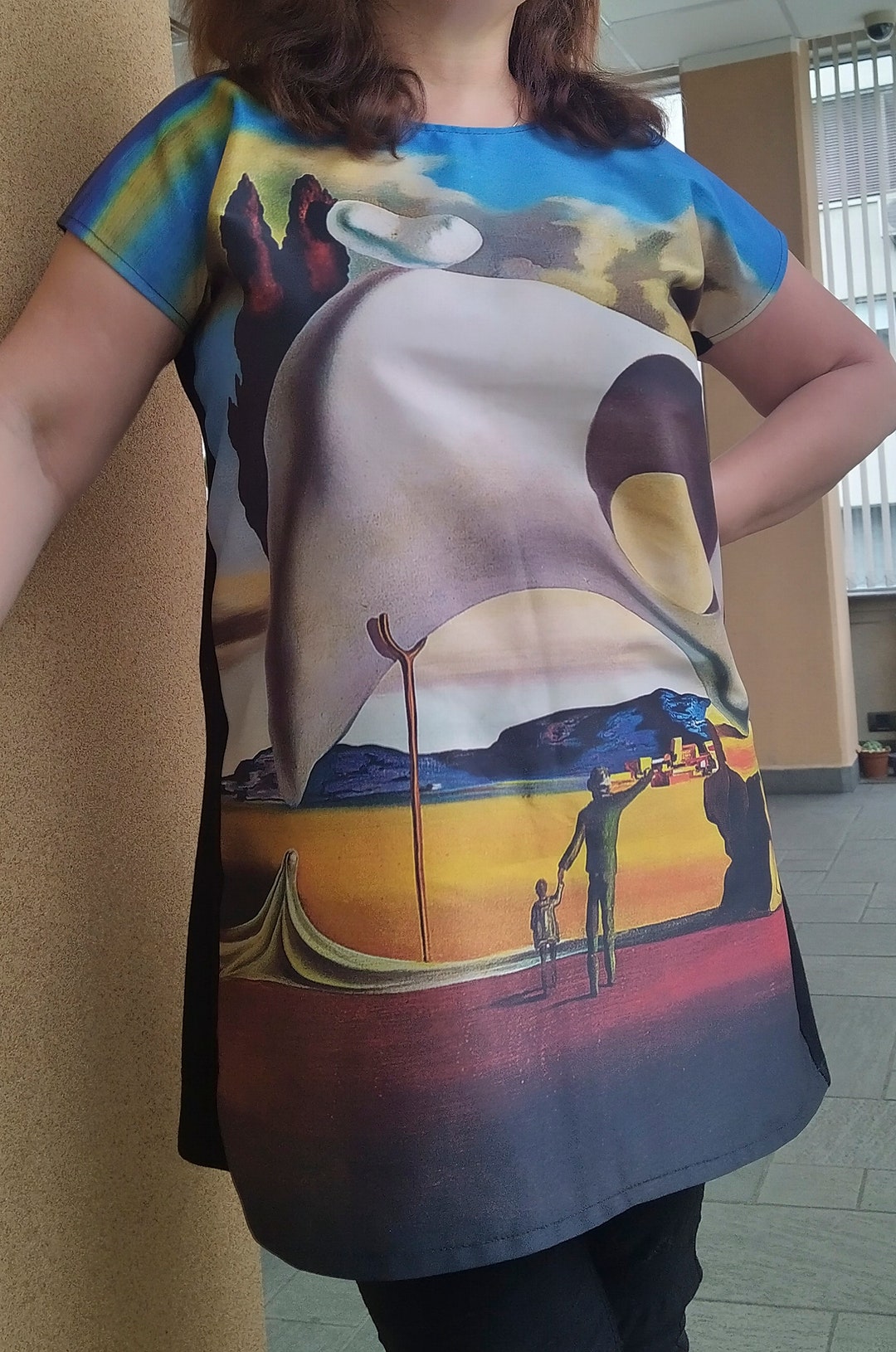 DALI SKIRT -VILLAGE PRINT main image 1