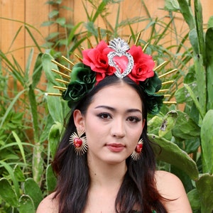 Rose Spike Headband - Etsy display picture 1