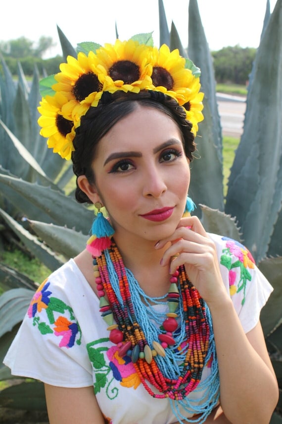 Sunflower headbands discount