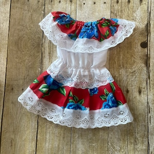 Baby & Toddlers Mexican Dress (Mexican Birthday Cinco De Mayo Baby Fiesta Outfit Children’s Dress Bohemian Mexico Costume)