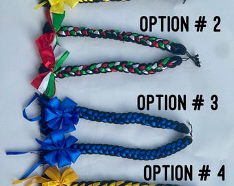Mexican Folklorico Headpiece, Mexican Braid, Trenza, Tocado, Baile, Trenza Mexicana, Ribbon Yarn Braid Extensions
