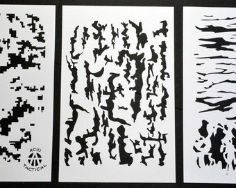 cool stencils for spray painting template acid tactical pack 9x14 spray paint stencil etsy cool stencils for spray painting template acid tactical pack 9x14 spray paint stencil etsy