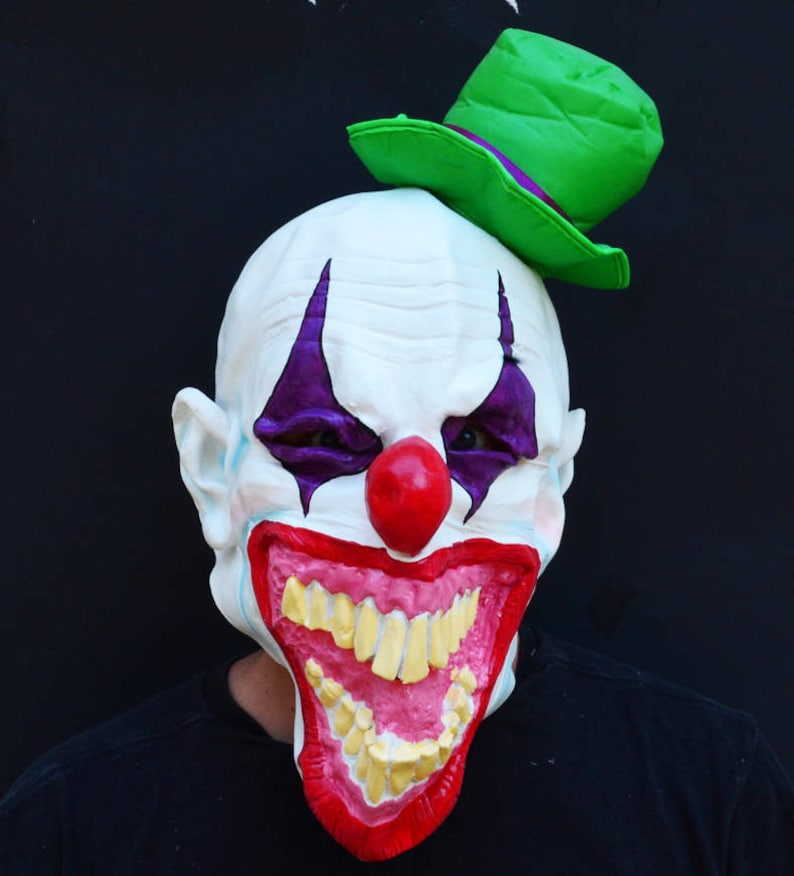 Chingo The Clown Latex Mask