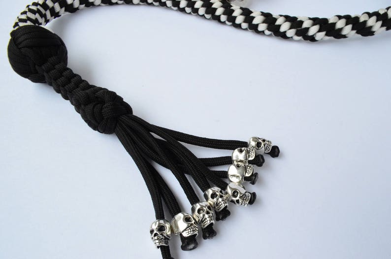 paracord motorcycle whip