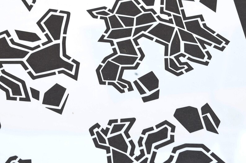 Mylar Camouflage Stencils 10mil DIY Paint Hunting RC Camo 8 Etsy