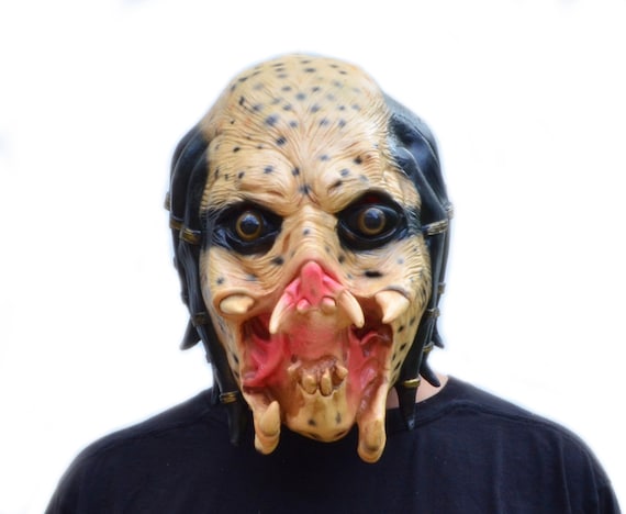 Alien Halloween Kostüm Maske Gruselige Gruselige Latex Maske - Etsy  Österreich