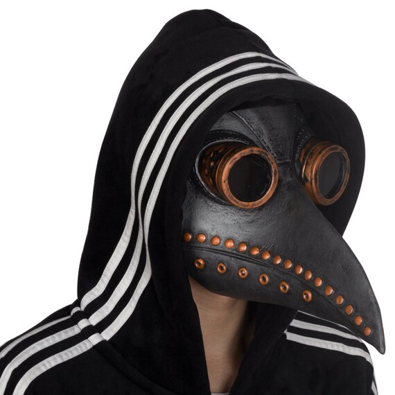 Plague Doctor Halloween 2022 Plague Doctor Mask Halloween Bird Beak Raven Steampunk Dr Etsy India