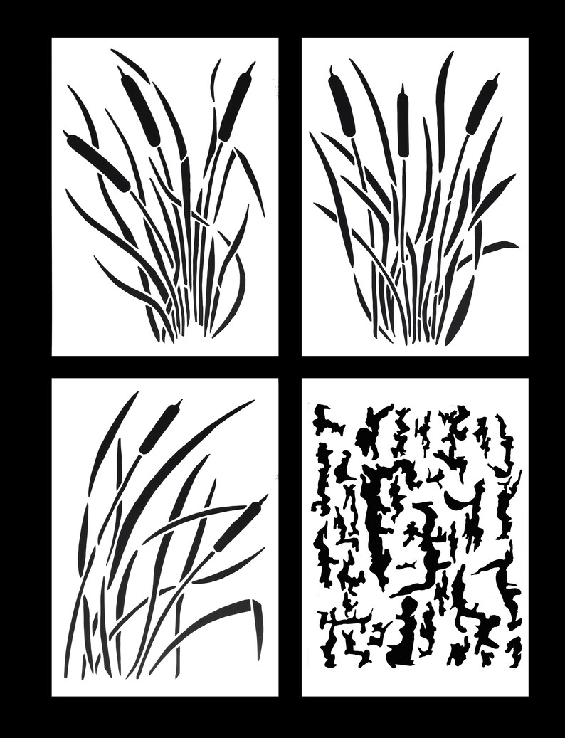 spray paint camouflage stencils camo jon duck boat hunting