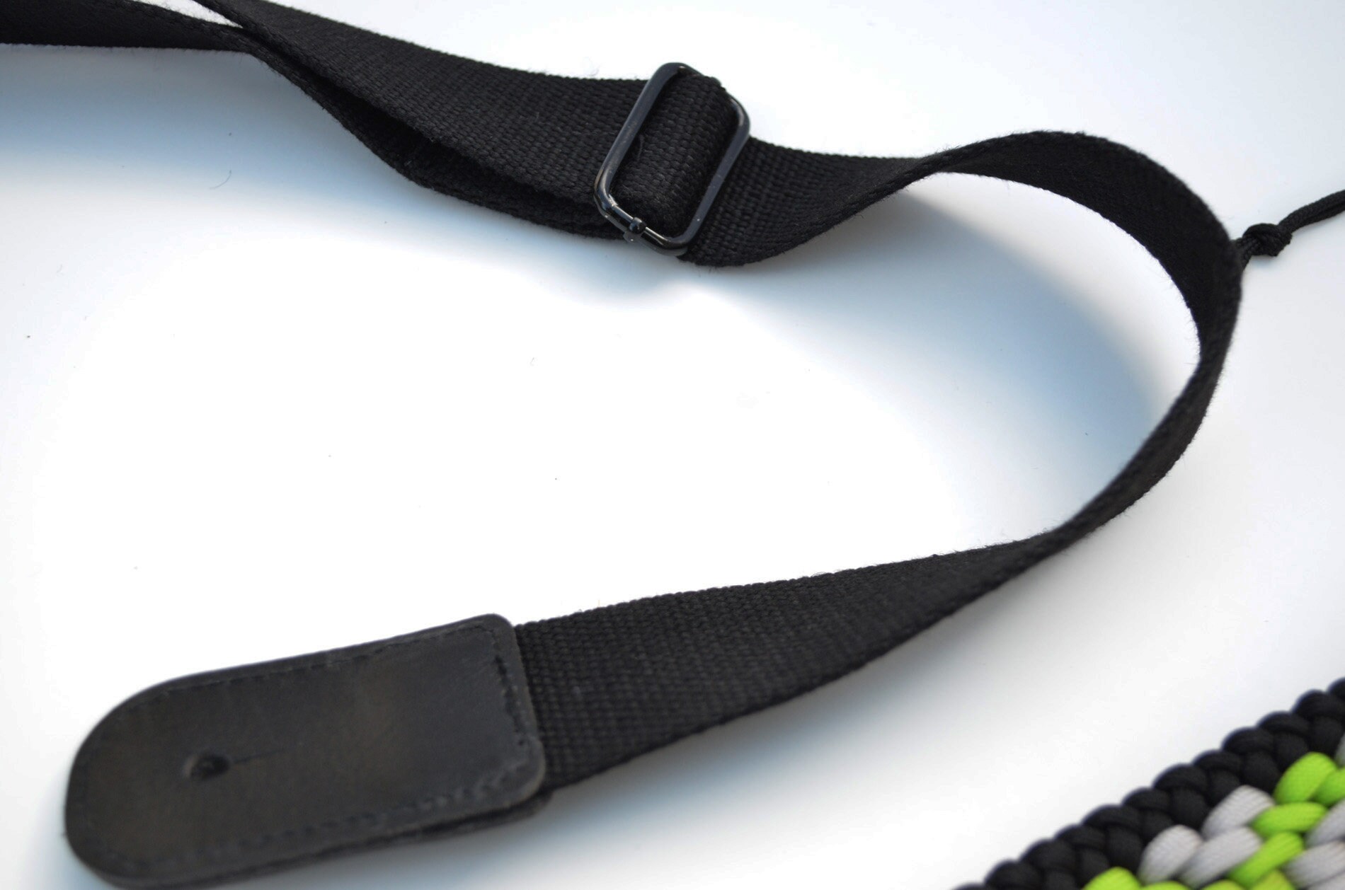 Paracord Guitar Strap 2 Wide Base Acoustic Electric Etsy