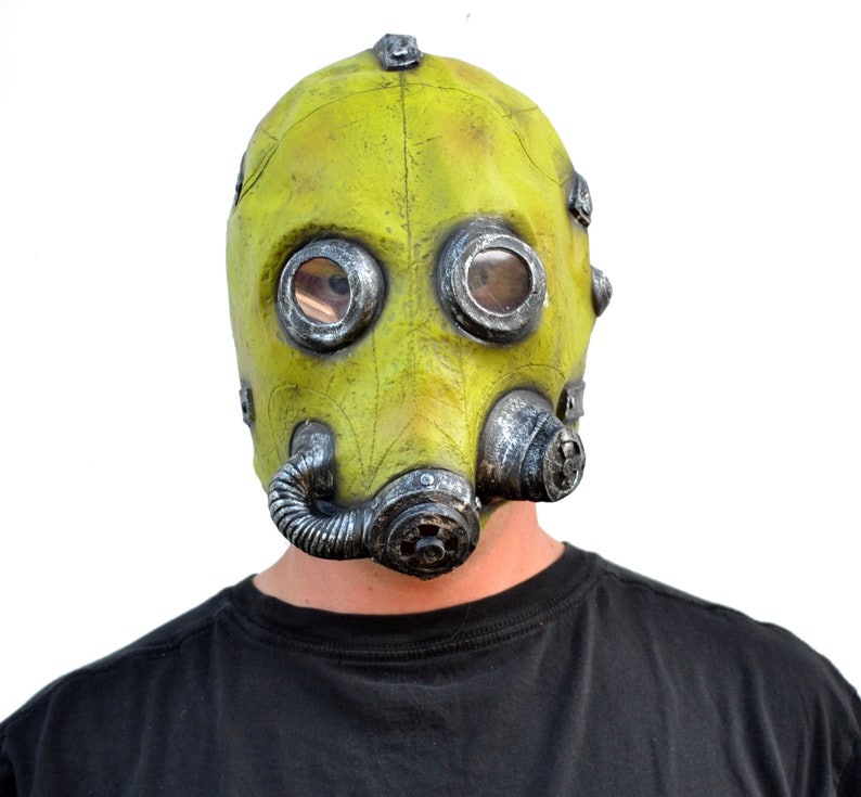 Halloween Gas Mask Costume Party Comicon Cosplay Radiation  Etsy