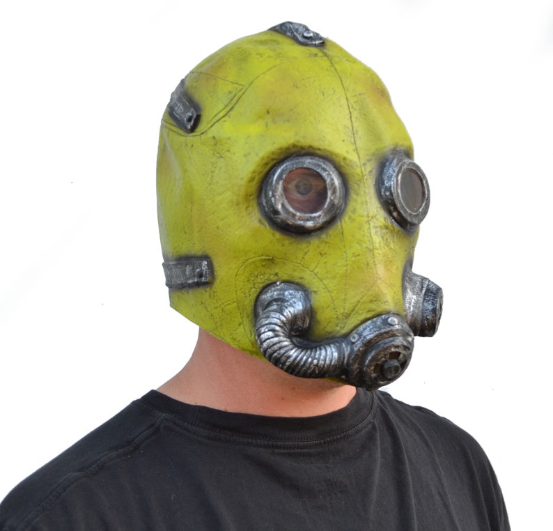 Halloween Gas Mask Costume Party Comicon cosplay Radiation Etsy