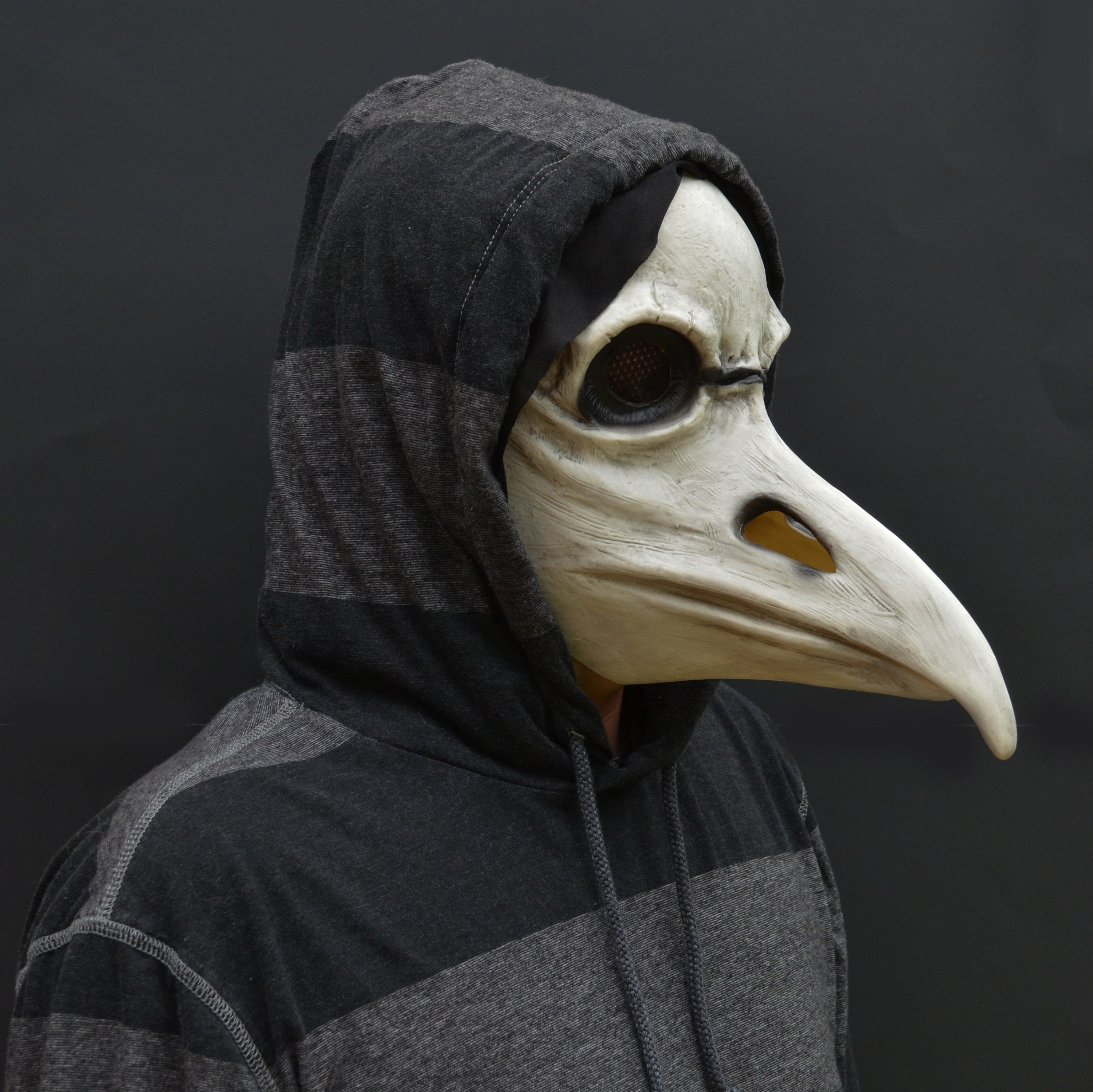 Plague Doctor Halloween 2022 Plague Doctor Halloween Mask Bird Beak Dr Scary Crow White Etsy India