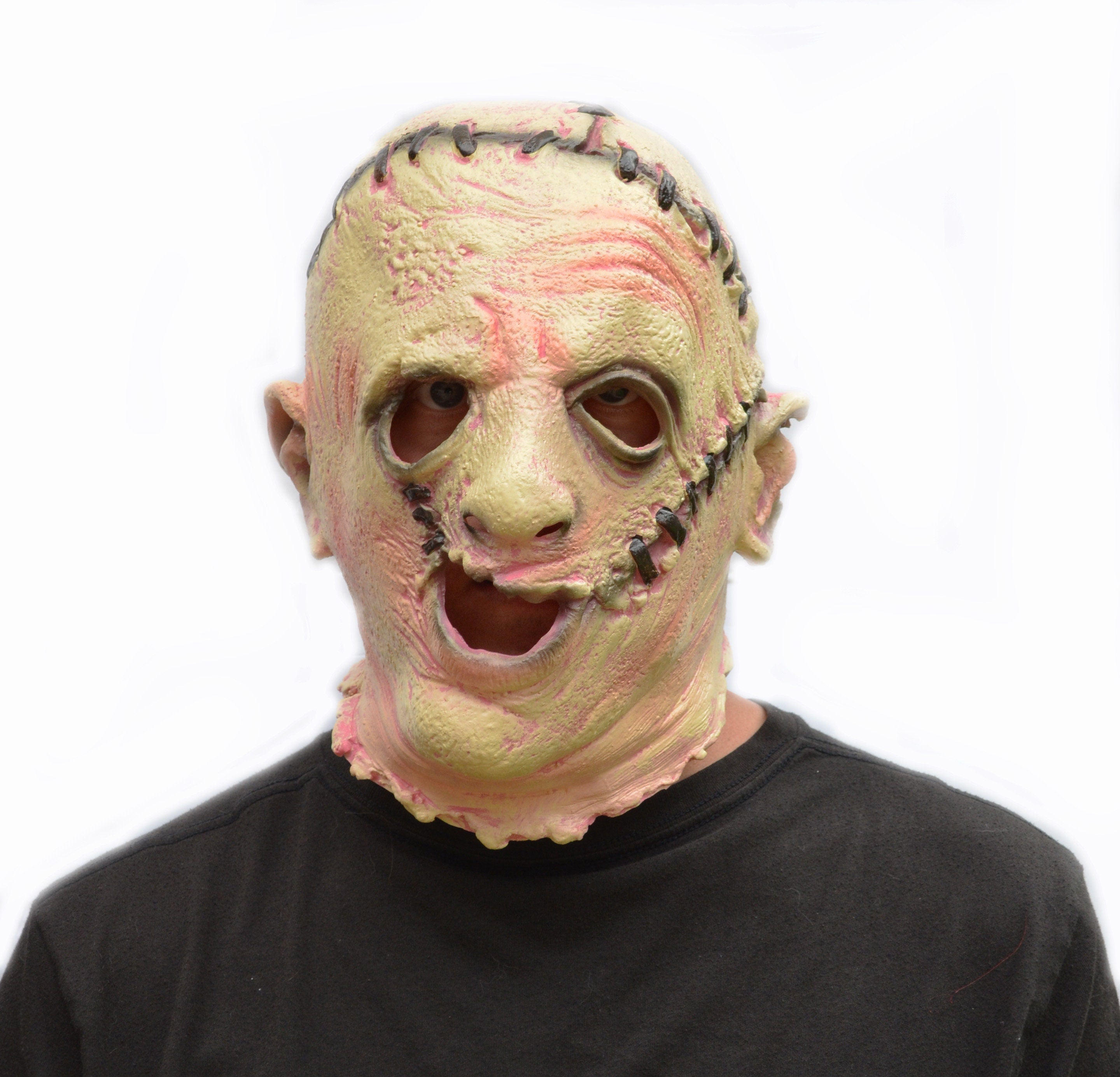  Dafatpig Chainsaw Man Mask Scary Full Head Latex