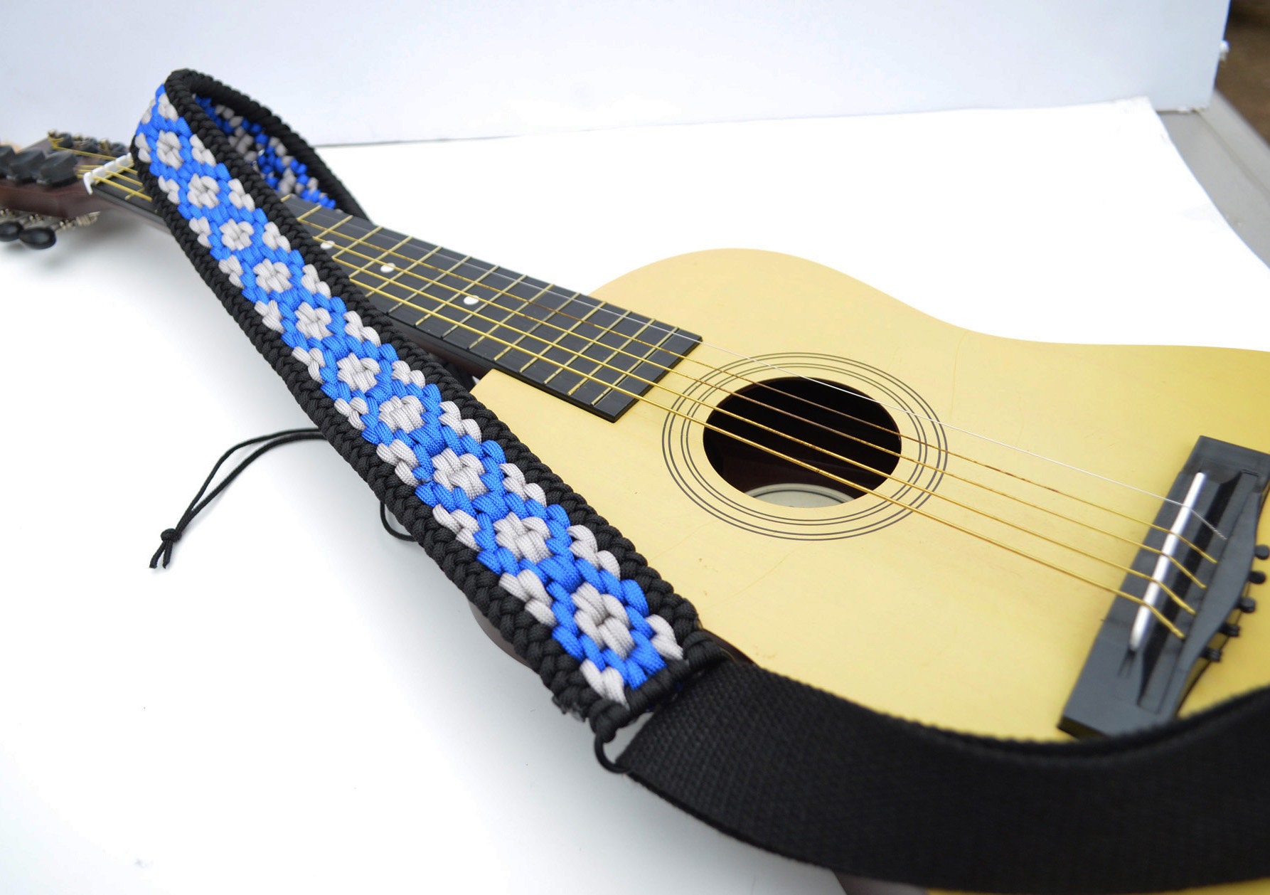 Correa guitarra Paracord 2 ancha Acústica - Etsy