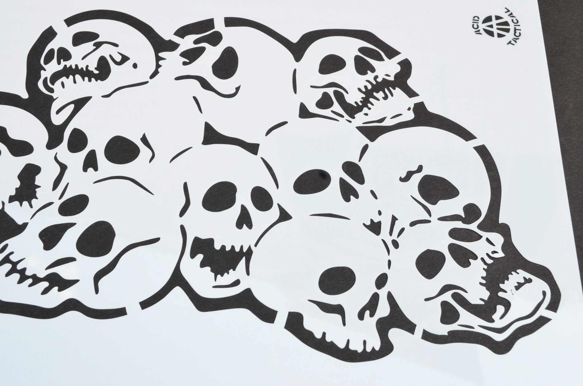14 Mylar Skull Spray Painting Stencils RC Model Gun | Etsy