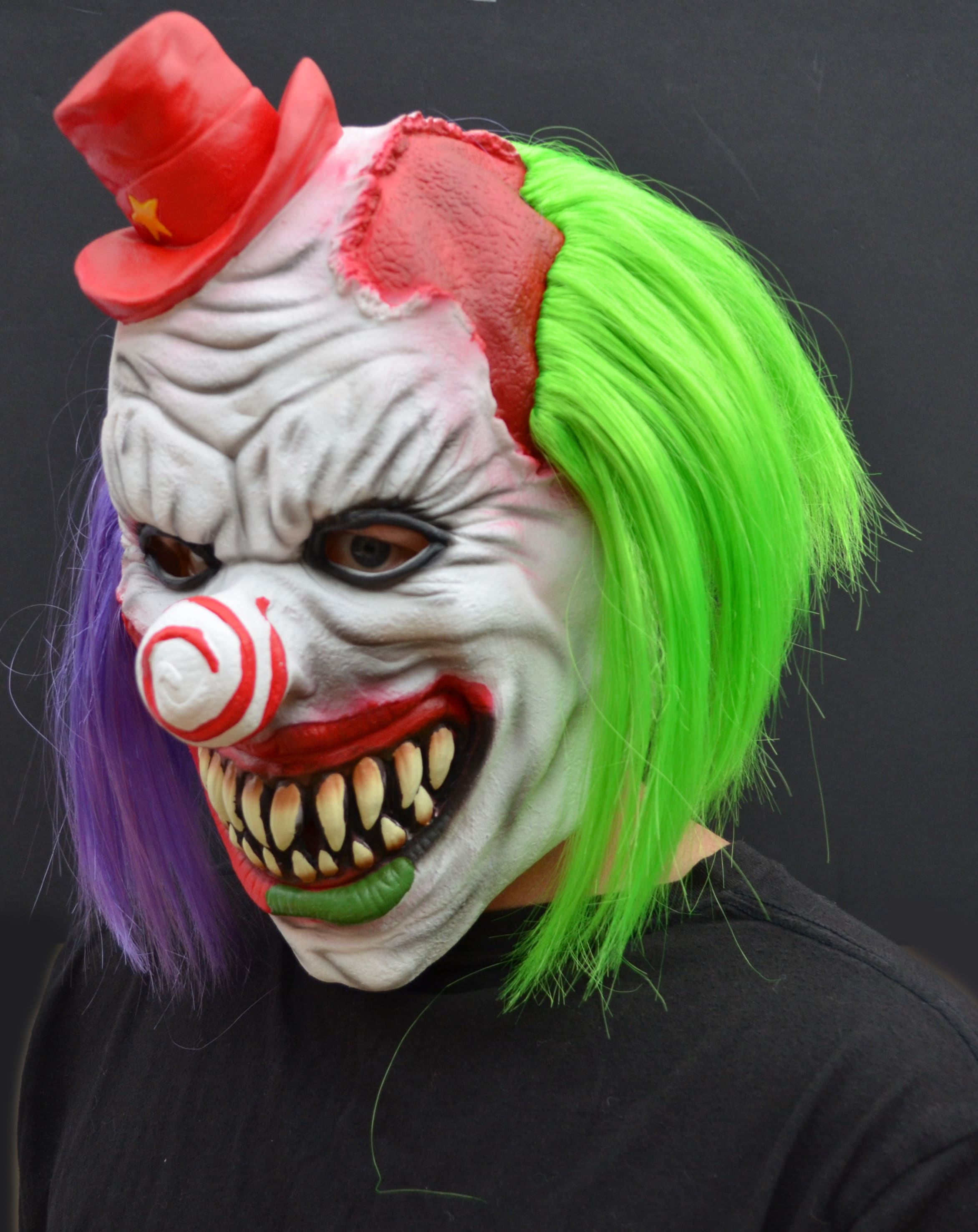 Uitstekend Airco Omleiding Creepy Evil Scary Halloween Clown Mask Latex Killer Psycho the - Etsy