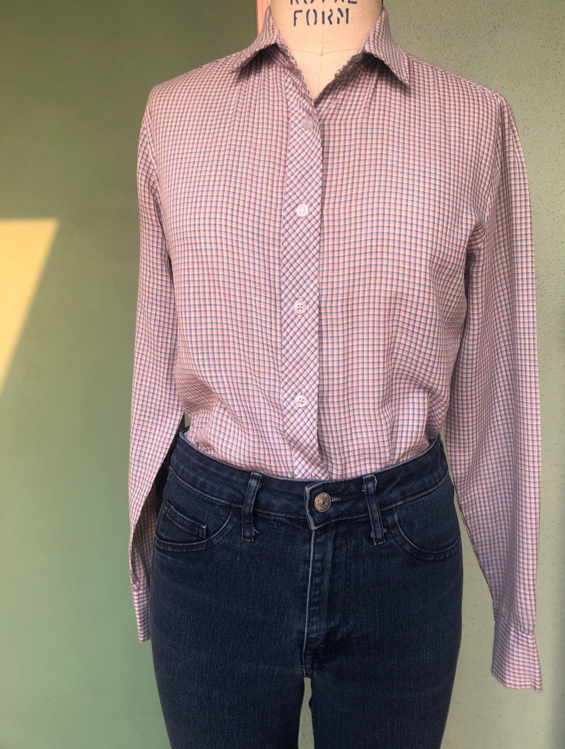 Vintage Button up Shirt Etsy