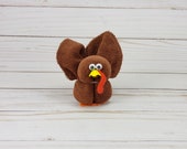 Washcloth Turkey, Fall Shower Decoration, Babys First Thanksgiving, A Little Turkey is on the Way, Fall Gender Reveal, Turkey Baby Shower