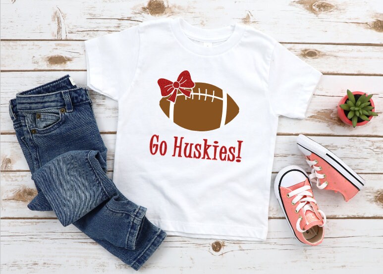 little girl football shirts