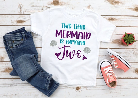Little mermaid cheap shirt toddler