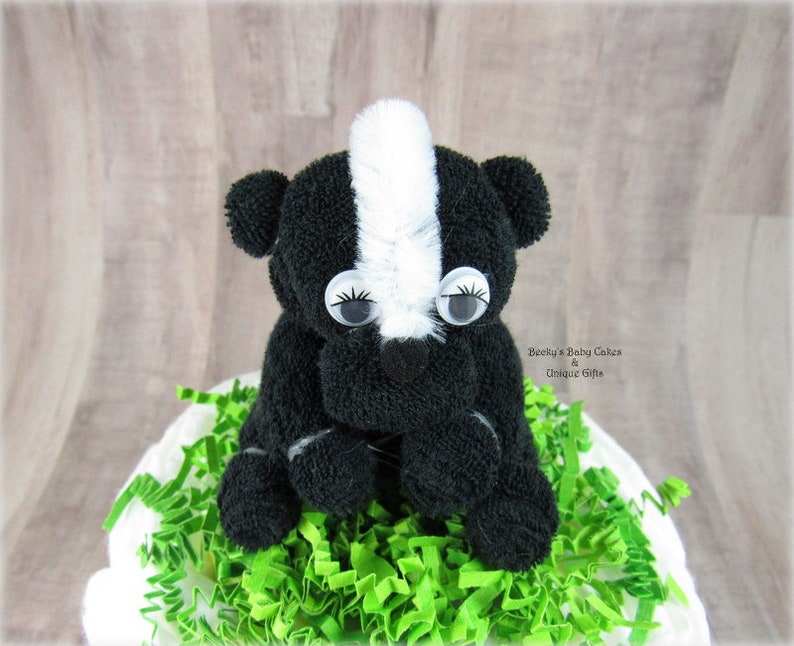 Woodland Diaper Cake Raccoon Diaper Cake Raccoon Woodland Etsy