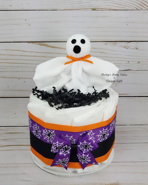 halloween diaper cake ideas