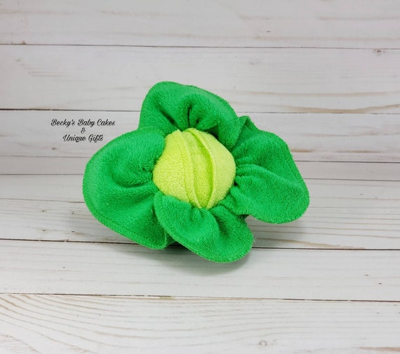 Washcloth Cabbage, Peter Rabbit, Farm Baby Shower Decorations, farm ...