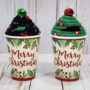 Men Christmas Socks, Cupcake Sock Stocking Stuffers, Christmas Gift Men, Christmas Gift Dad