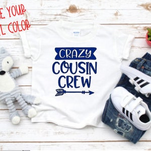 Cousin Crew Shirt, Matching Cousin Shirts, Future Cousin, Cousin Onesie, Crazy Cousin Crew, Cousin Gift, Vacation Shirts