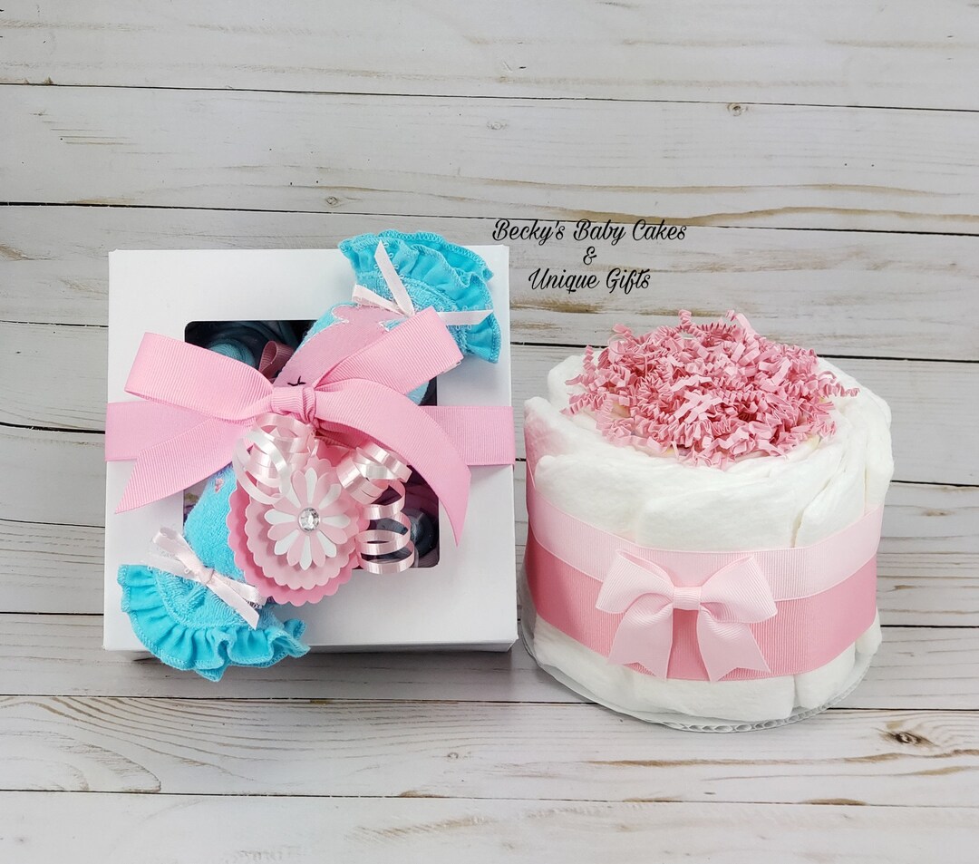 New Baby Gift Basket Onesie Cupcakes Baby Cupcakes Baby Etsy