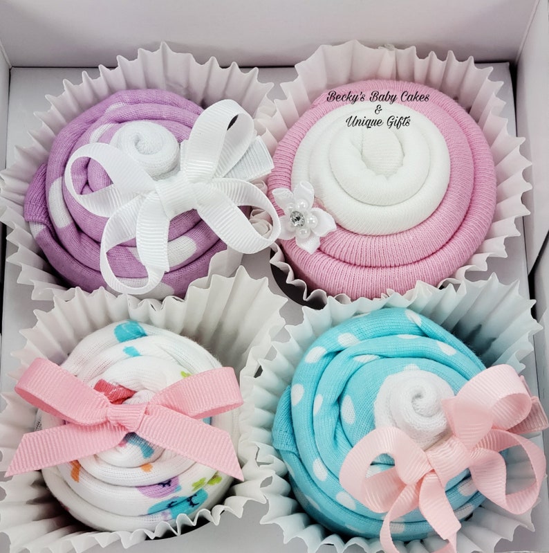 Onesie Cupcake Baby Girl Gift Baby Shower Gift Elephant Etsy