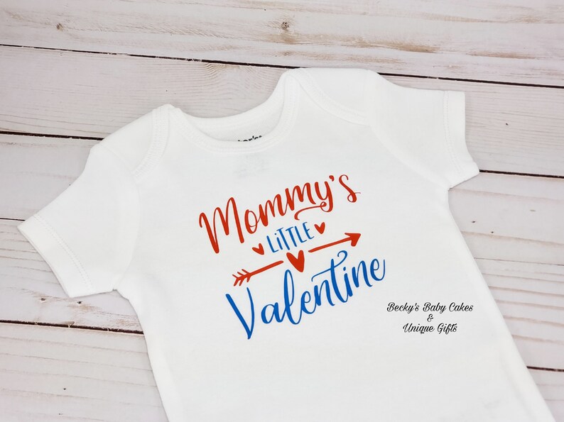 mommy's little valentine onesies