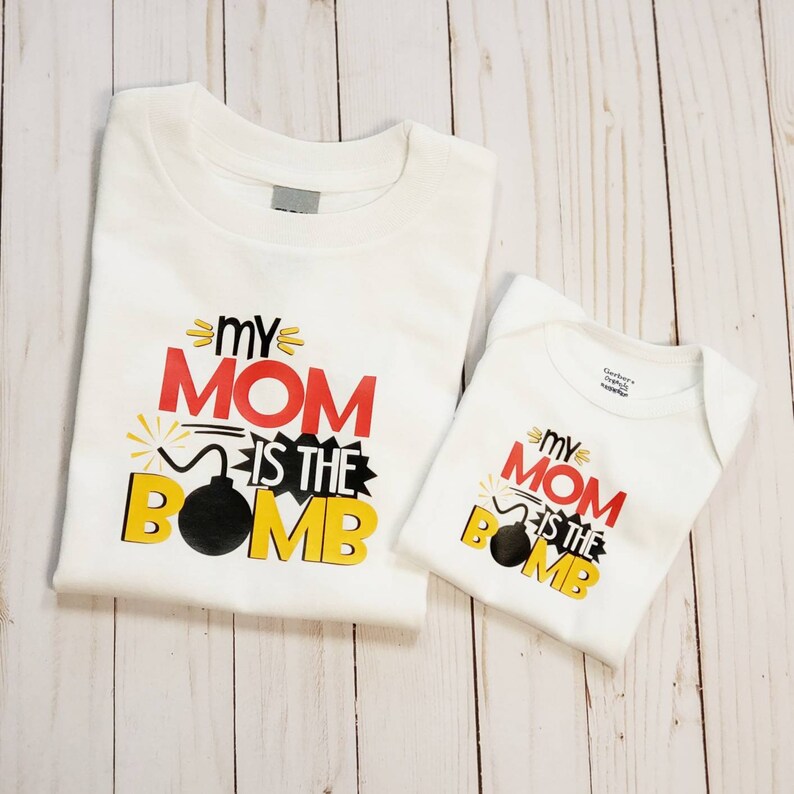 My Mom is the Bomb Mother's Day Gift 1st Mother's - Etsy