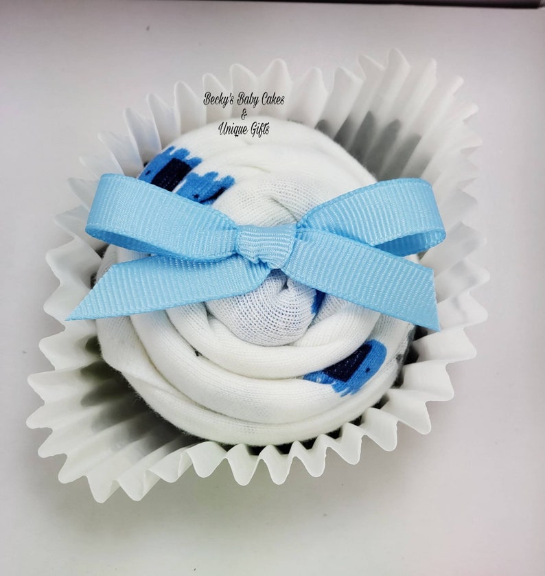 Baby Gift Basket Baby Girl Gift Onesie Cupcakes Pregnancy Etsy