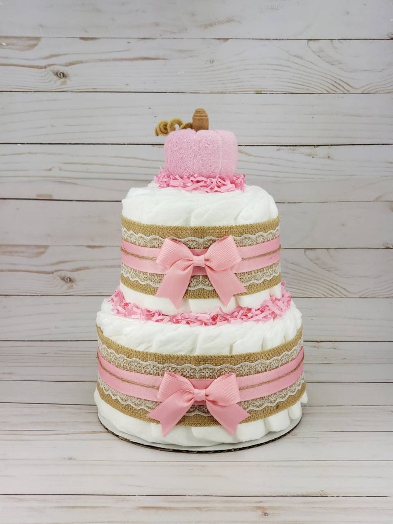 Baby Washcloth Pumpkin Fall Baby Shower Decoration Babys 1st Etsy