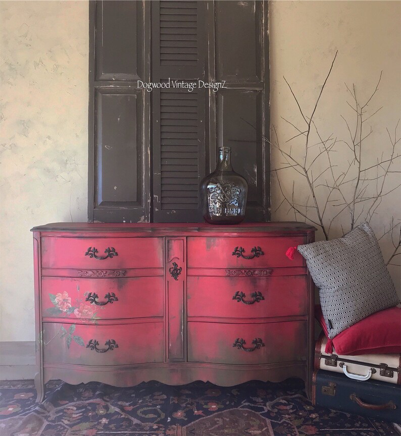 Sold New Vintage French Provincial Dresser Boho Etsy