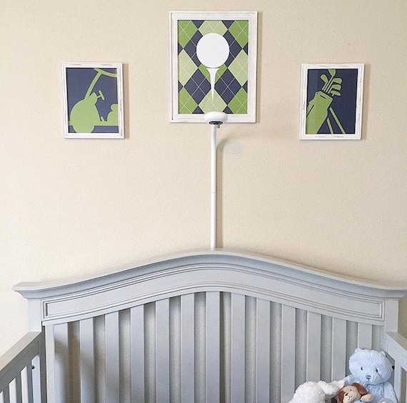 Baby Boy Nursery Art Print Boy Room Art Golf Nursery Art Argyle Golf Tee Navy Blue Golf Decor Green Golf Ball Print Golf Print