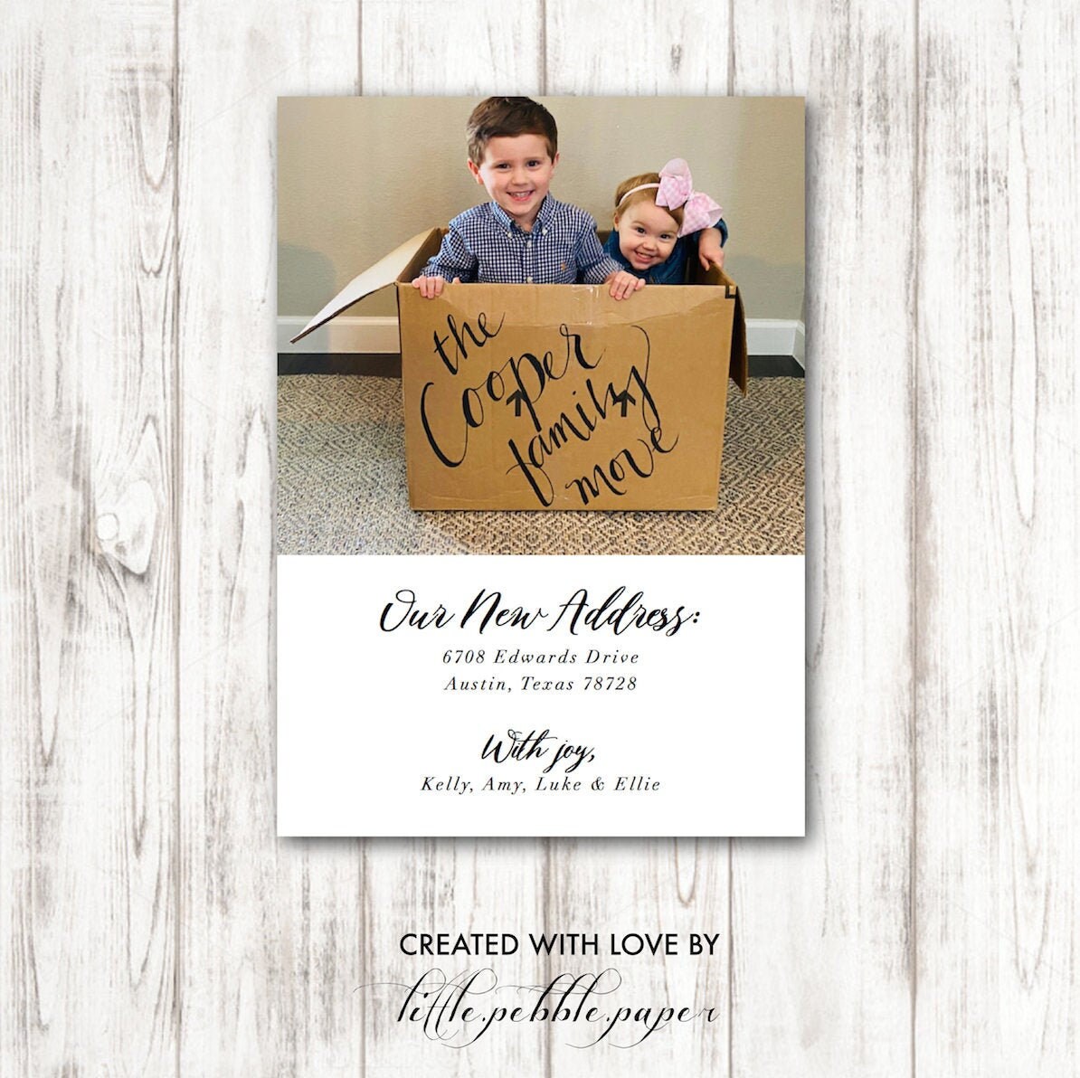 Moving Sign Template 5x5