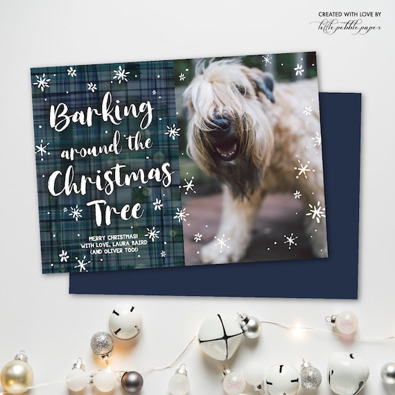 dog christmas card sayings