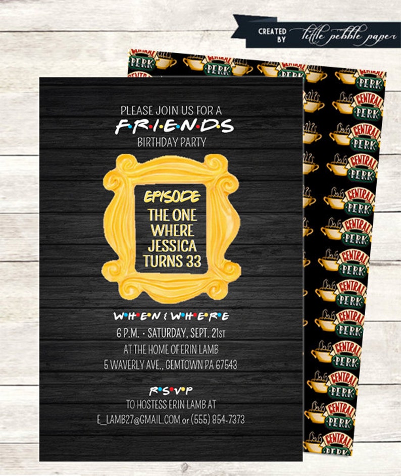 Invitation For Birthday Party To Friend 3