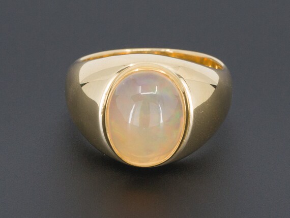 Opal Ring | Unisex Ring | Vintage Opal Ring | Crys