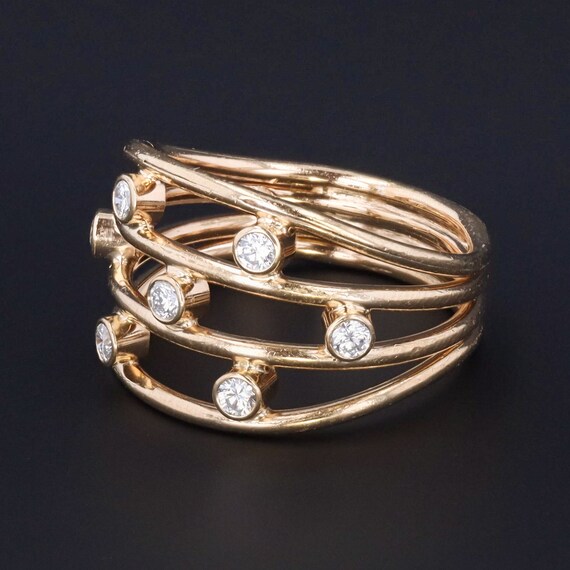 Vintage Diamond Ring | 14k Gold Ring | 14k Gold Di